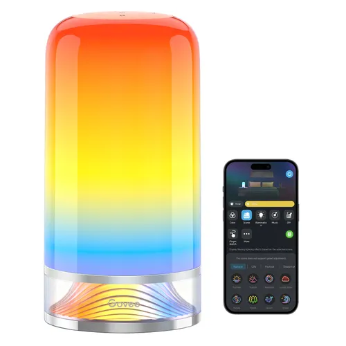 Govee H6022 | Lámpara de mesa LED | RGBICWW, 2700k-6500k, Wi-Fi, Bluetooth 0