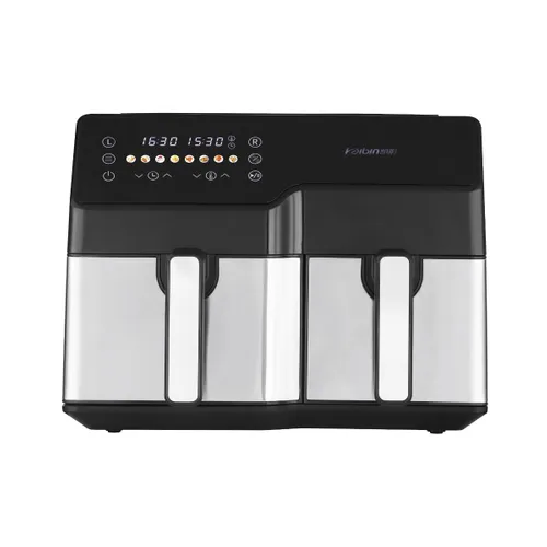 Extralink Home Air Fryer SJ-1000 10L EU | Vzduchová fritéza | (6L+4L)  2500W 1