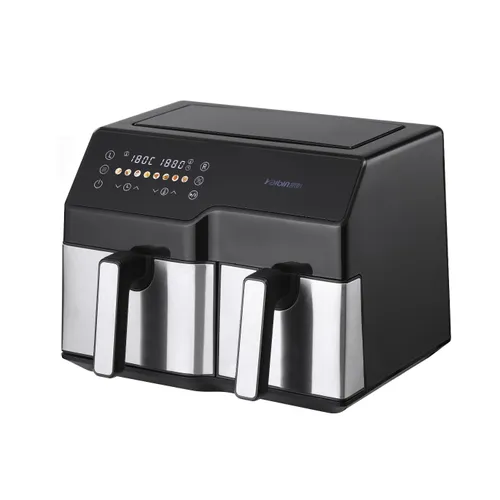 Extralink Home Air Fryer SJ-1000 10L EU | Vzduchová fritéza | (6L+4L)  2500W 2