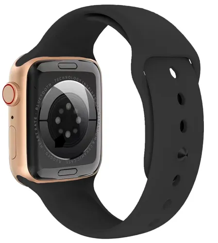 EXTRALINK LIFESTYLE SMARTWATCH F89 ZŁOTY + RÓŻOWA/CZARNA OPASKA 2