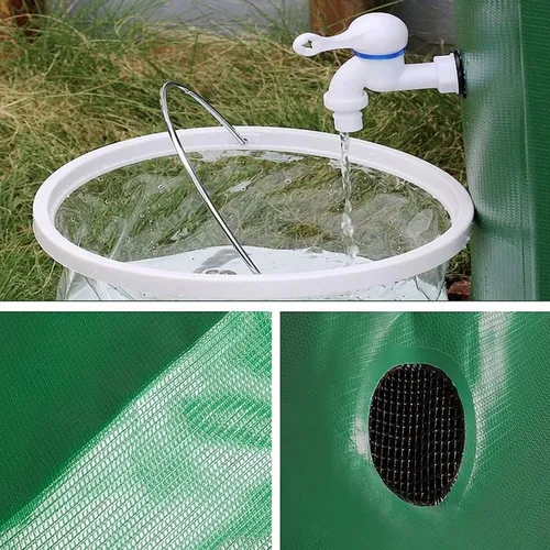 Extralink Faltbarer Tank, 100L Regenwasserfass zur Sammlung und Lagerung 5