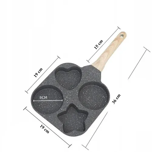 Extralink Nepřilnavá Pánev na Smažení Vajec, Palacinek a Placků - Indukce 5