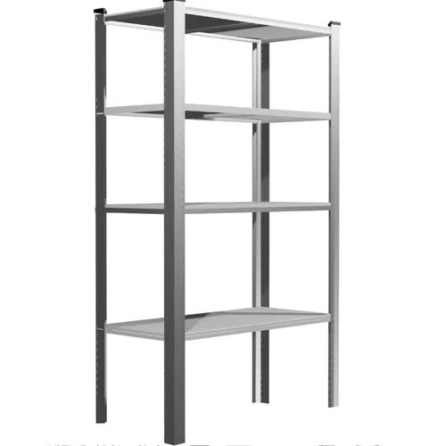 Extralink | Regał metalowy | 4-poziomowy 150x75x30cm 50 kg 1