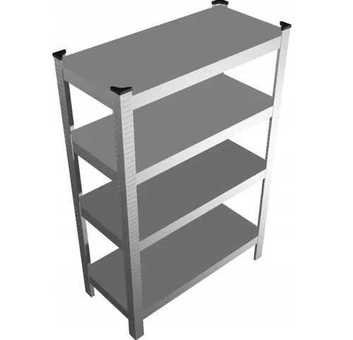 Extralink | Regał metalowy | 4-poziomowy 150x75x30cm 50 kg 3