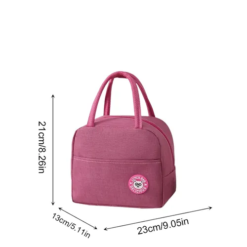 EXTRALINK TORBA TERMICZNA IZOLACYJNA LUNCH BOX ŚNIADANIOWA NA JEDZENIE T-1079 2