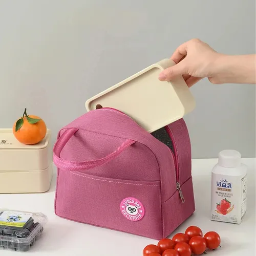EXTRALINK TORBA TERMICZNA IZOLACYJNA LUNCH BOX ŚNIADANIOWA NA JEDZENIE T-1079 4