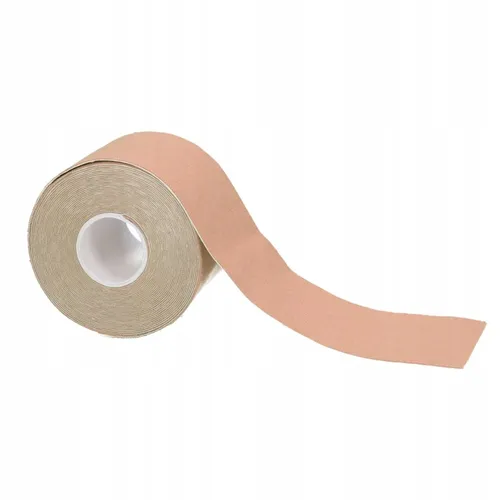 Cinta de Kinesiología Extralink, cinta deportiva pro 5mx5cm beige 3