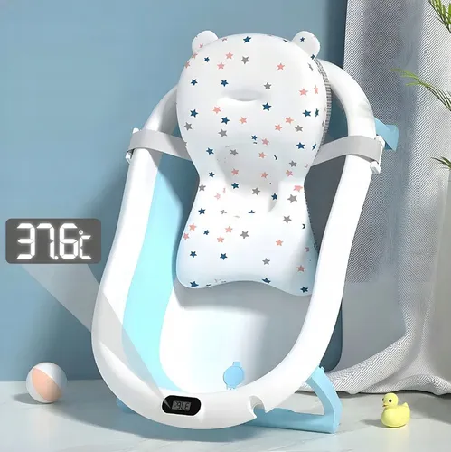Extralink Kids | Bathtub | blue with LED thermometer 1