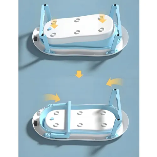 Extralink Kids | Bathtub | blue with LED thermometer 2