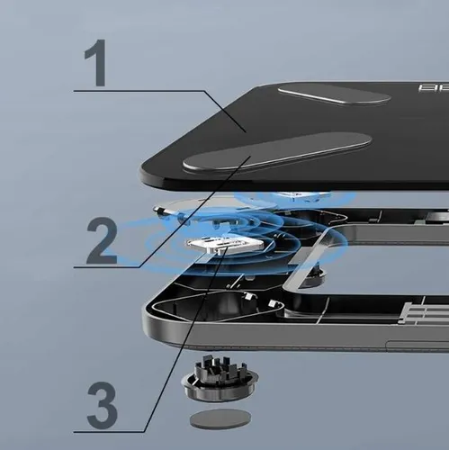 EXTRALINK HOME INTELIGENTA WAGA ŁAZIENKOWA BLUETOOTH 1