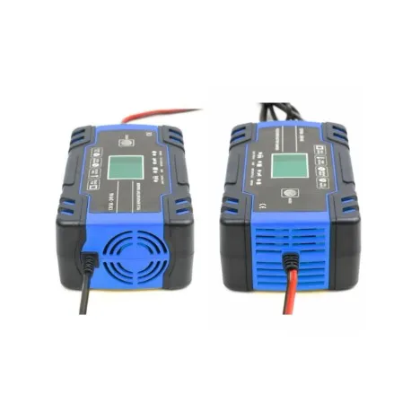 EXTRALINK AUTOMATYCZNY PROSTOWNIK DO AKUMULATORA 12/24V 8A NIEBIESKI 1