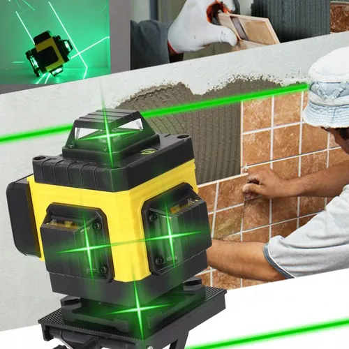 EXTRALINK POZIOMICA LASEROWA KRZYŻOWA PŁASZCZYZNOWA LASER 4D 2