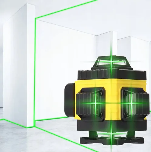 EXTRALINK POZIOMICA LASEROWA KRZYŻOWA PŁASZCZYZNOWA LASER 4D 3