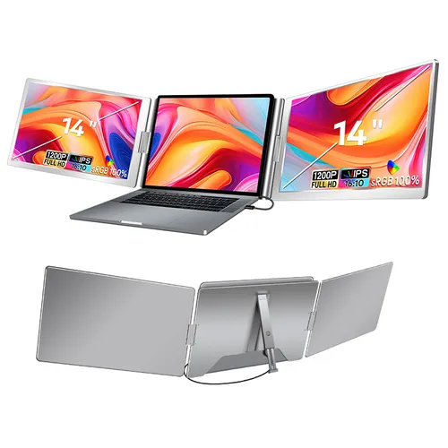 EXTRALINK SMART LIFE 14" 2-SCREEN MONITOR FOR LAPTOPS 12" TO 17.3" S688 0