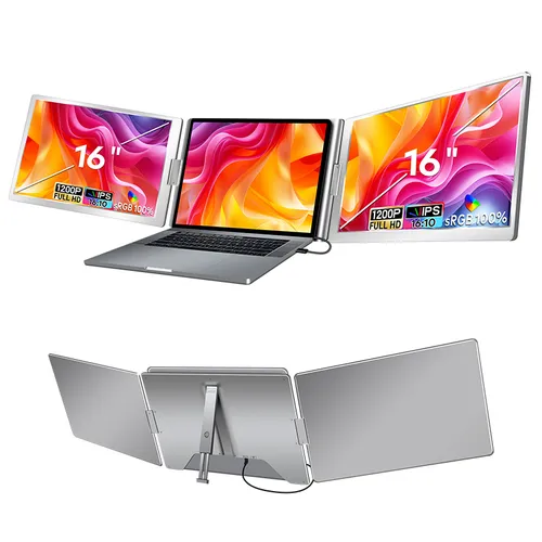 EXTRALINK SMART LIFE 16" 2-SCREEN MONITOR FOR LAPTOPS 12" TO 18.5" S880 0