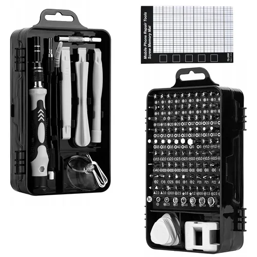 EXTRALINK ZESTAW ŚRUBOKRĘTÓW PRECYZYJNYCH WKRĘTAKI TORX ŚRUBOKRĘTY PRECYZYJNE 120W1 - 1310 1