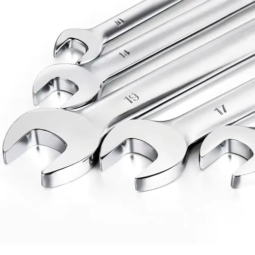 EXTRALINK ZESTAW KLUCZY PŁASKO-OCZKOWYCH 8 EL. KLUCZE PŁASKIE OCZKOWE ETUI 8-22 MM - 1291 3