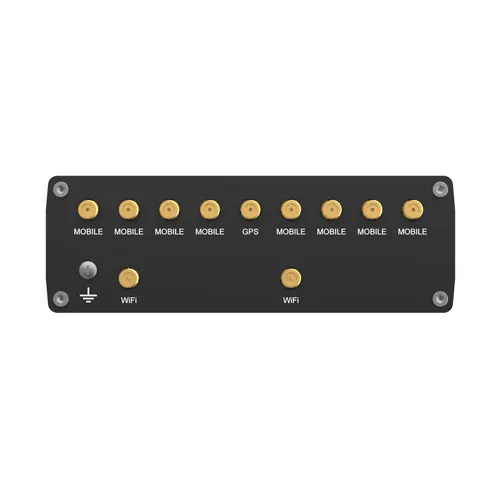 Teltonika RUTM52 | Enrutador 5G | 5x GbE, Dual SIM, eSIM, Wi-Fi 5 Diody LEDLink, Zasilanie, Status, Sieć WAN, WLAN