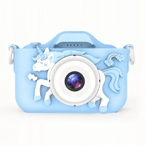 Extralink Kids Camera H29 Single Azul | Máquina fotográfica digital | 1080P 30fps, ecra de 2,0" 0