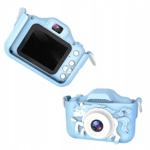 Extralink Kids Camera H29 Single Azul | Máquina fotográfica digital | 1080P 30fps, ecra de 2,0" 3