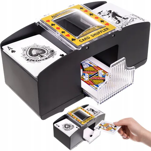 Automatický míchací stroj na karty Extralink, míchač karet 0