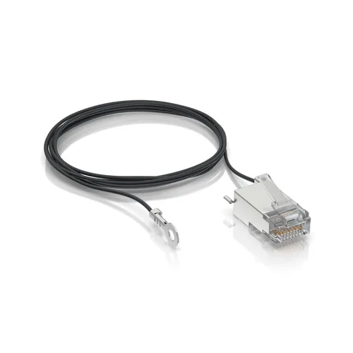 Ubiquiti UISP-Connector-GND | Conector macho RJ45 | con blindaje y cable de tierra 0