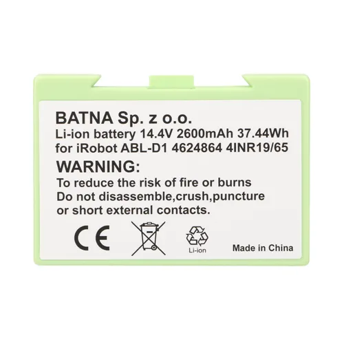 BATERIA ROOMBA E5 E6 I7 14.4V 2600MAH 4