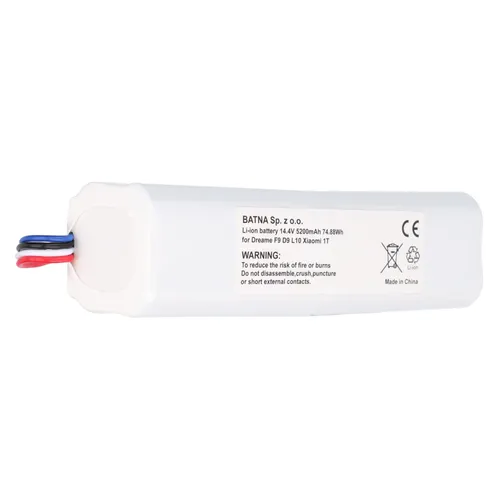 BATERIA DREAME F9/D9/D9 PRO/D9 MAX/L10 PRO ROBOT/XIAOMI 1T 14.4V 5200MAH 3