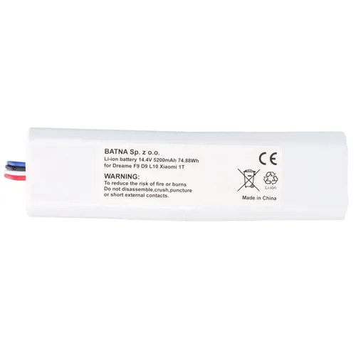 BATERIA DREAME F9/D9/D9 PRO/D9 MAX/L10 PRO ROBOT/XIAOMI 1T 14.4V 5200MAH 5