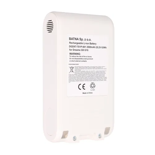 BATERIA DREAME G9 G10 25.2V 2500MAH 3