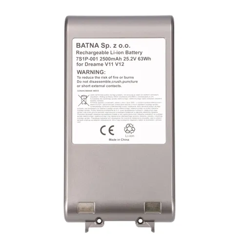 BATERIA DREAME V11 V12 V11SE V12PRO V16 25.2V 2500MAH 0