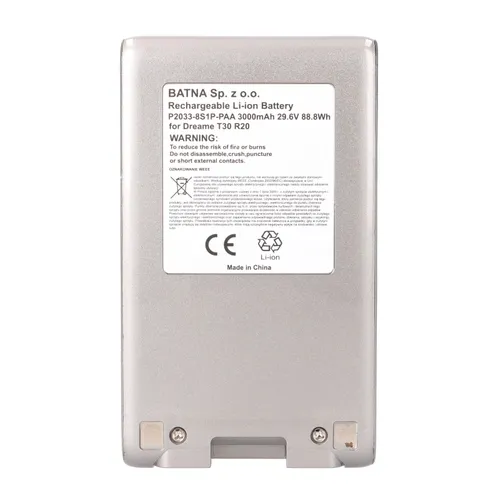 BATERIA DREAME T30 R20 21.6V 3000MAH 0