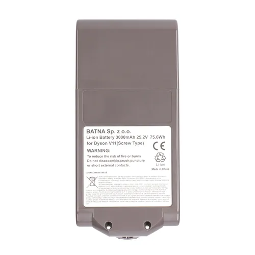 BATERIA DYSON, V11 (SCREW TYPE) 25.2V 3000MAH 0