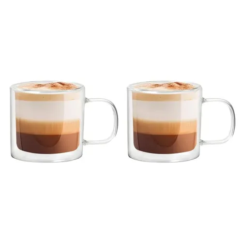 Extralink | Set of 2 Double-Walled Thermal Mugs | 215 ml 0