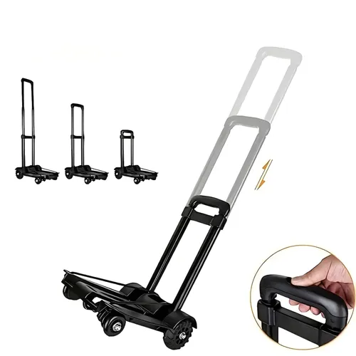 Extralink | Wózek transportowy | zakupowy, na zakupy, składany, teleskopowa rączka, 40 kg 2