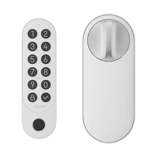 Aqara Smart Lock U200 Kit Beyaz | Akıllı kapı kilidi | HomeKit, Thread, Bluetooth 5.1, NFC 2