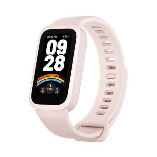 Xiaomi Smart Band 9 Active Pembe | Smartband | Bluetooth 5.3, 300mAh, 1.47", 5 ATM, ivmeölçer, PPG sensörü BluetoothTak