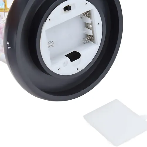 EXTRALINK HOME WIECZNA RÓŻA W SZKLE ŚWIECĄCA LED BIAŁA W-1496 2