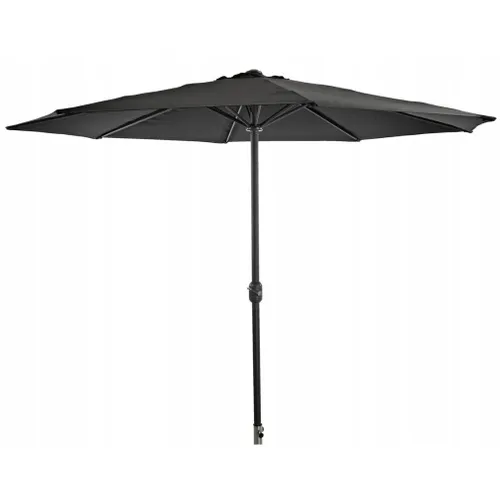 BLACK FOREST PARASOL OGRODOWY SKŁADANY 3M DUŻY GRAFITOWY L-0720-3M 0