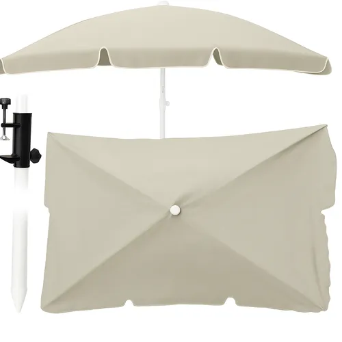 BLACK FOREST PARASOL OGRODOWY SKŁADANY 2M BEŻOWY L-0725B 0