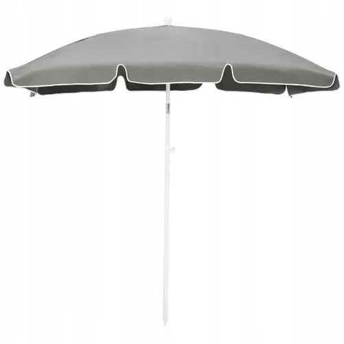 Paraguas de Jardín Plegable Black Forest, 2m Gris 1