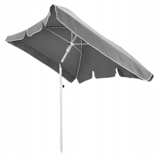 Paraguas de Jardín Plegable Black Forest, 2m Gris 3