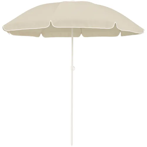 BLACK FOREST PARASOL PLAŻOWY SKŁADANY 1.8M BEŻOWY L-0707 0