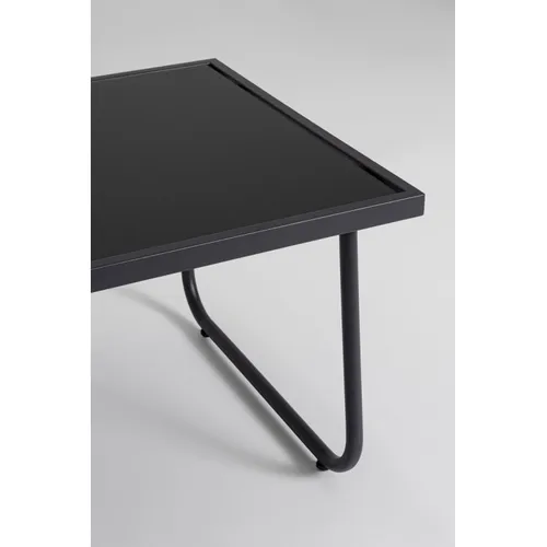 Juego de Muebles de Jardín Black Forest, Textilene Dos Sillas + Tumbona + Mesa Plegable Negra 5