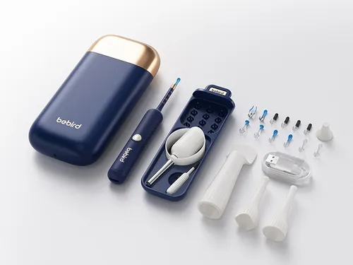 Bebird EarVision Plus I35R | Kameralı kulak kiri temizleme aleti | 1080p 2