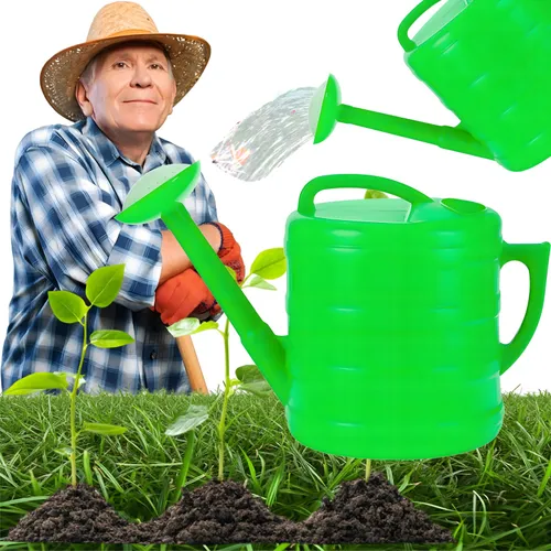 BLACK FOREST KONEWKA OGRODOWA 10L OWALNA PLASTIKOWA DO PODLEWANIA Z SITKIEM PODLEWACZKA - 1600 0