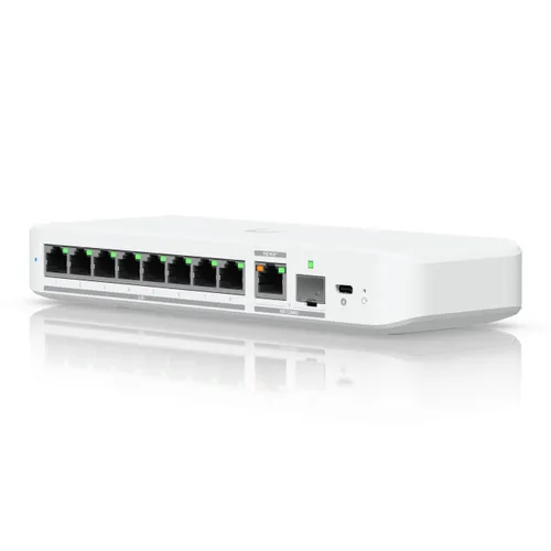 Ubiquiti USW-Flex-2.5G-8-EU | Switch | 8x 2.5GbE RJ45, 1x 10GbE SFP+ 0