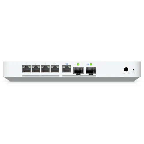 Ubiquiti UCG-Fiber | Gateway | Switch/Cloud Gateway, 4x 2.5GbE RJ45, 2x SFP+ 4