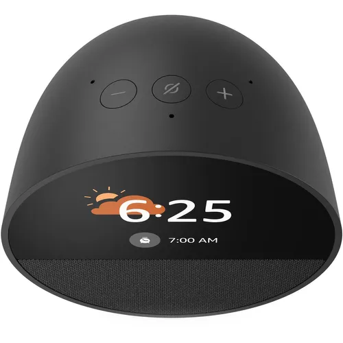 AMAZON ECHO SPOT (2024) - SMART SPEAKER BLACK Ekran dotykowyTak