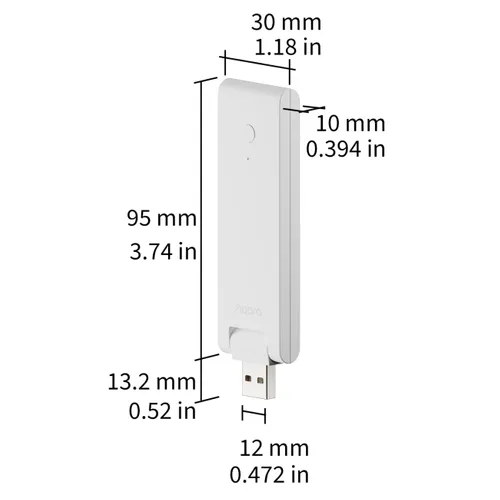 Aqara Hub M100 (Offline) | Puerta de enlace de casa inteligente | Zigbee, Homekit, EU 4